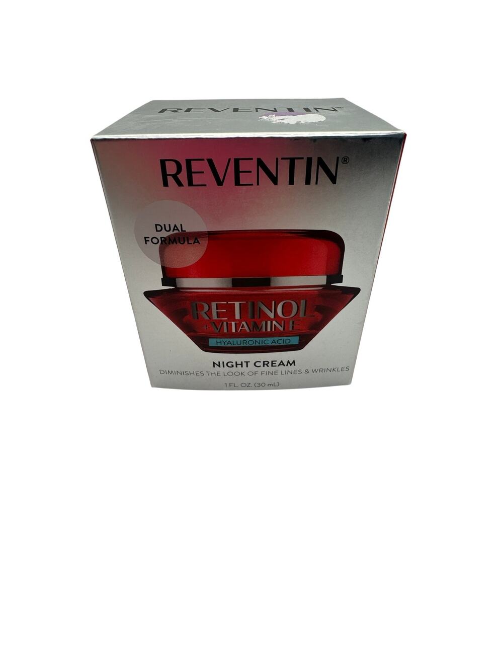 Reventin Retinol + Vitamin E & Hyaluronic Night Moisturizer Fragrance Free 1oz